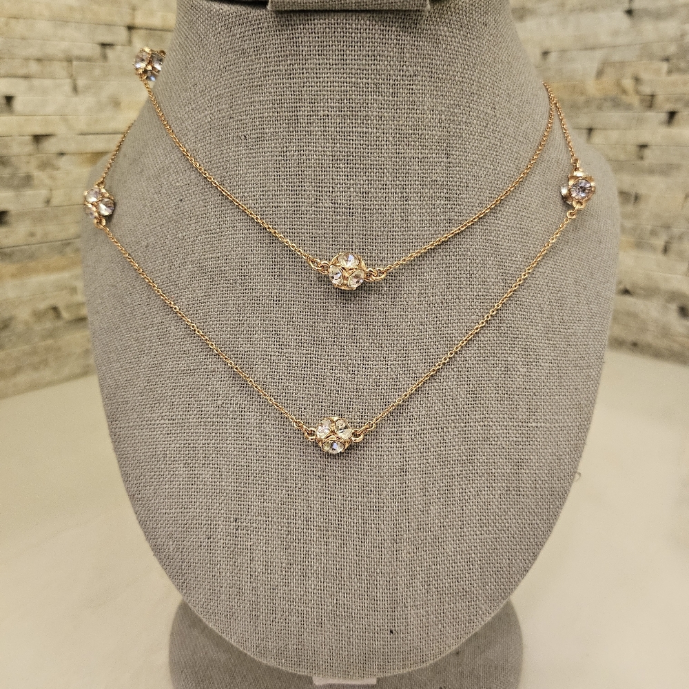 Kate Spade Lady Marmalade Scatter Necklace In Rose Gold - NWOT